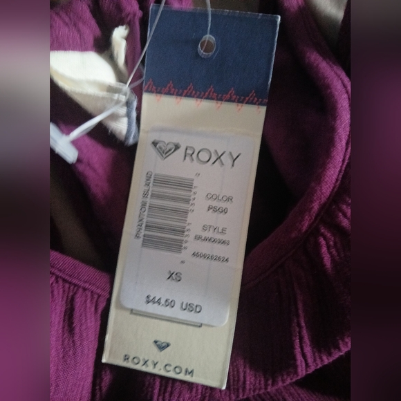 NWT Roxy Purple Mini Dress - Picture 6 of 7